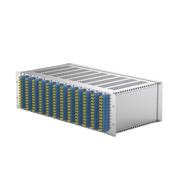 How to connect the dual fiber optic network panel
